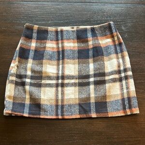 NWOT - Plaid Mini Skirt